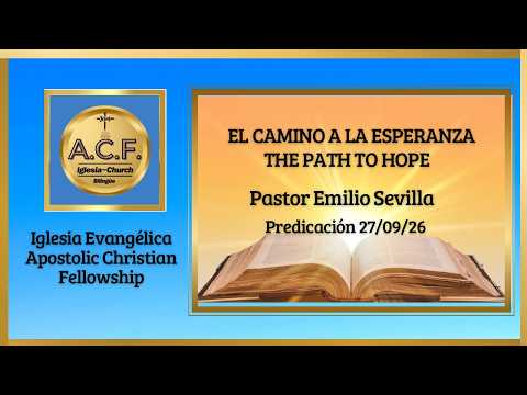 The path to hope — official sermon cover